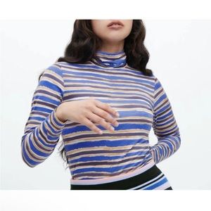 Uniqlo x Marni Women Turtleneck,Long-sleeve T-shirt Heatech